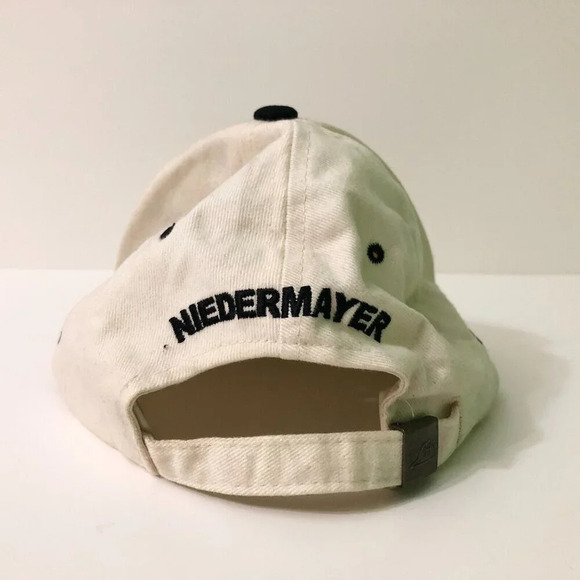 2003 Mighty Ducks New Jersey Devils Stanley  Cup Finals Cap Niedermayer Signed - Picture 7 of 16